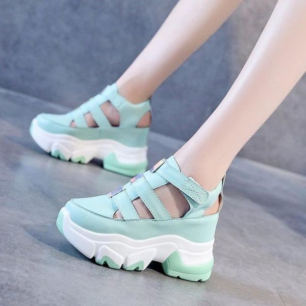 10cm platform sandals women chunky summer shoes wedges increased heel 2021 female casual for green, Black
10cm platform sandals women chunky summer shoes wedges increased heel 2021 female casual for green, Black