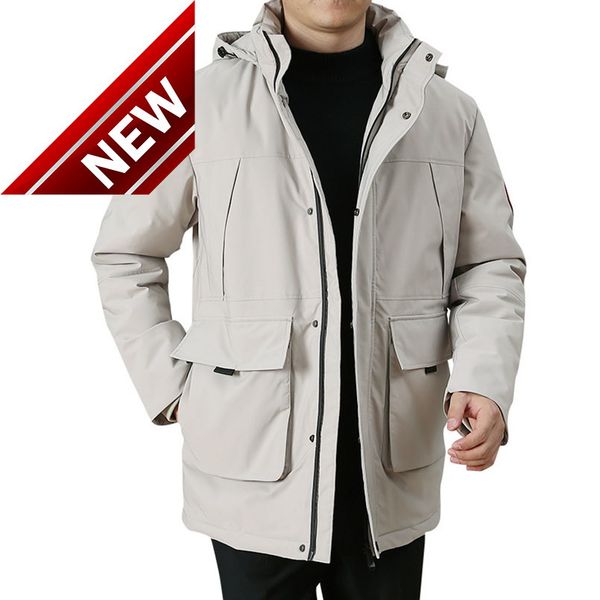 2021 winter down jacket men brand parka hooded long feather coat male casual oversized warm clothing thick, Black
2021 winter down jacket men brand parka hooded long feather coat male casual oversized warm clothing thick, Black