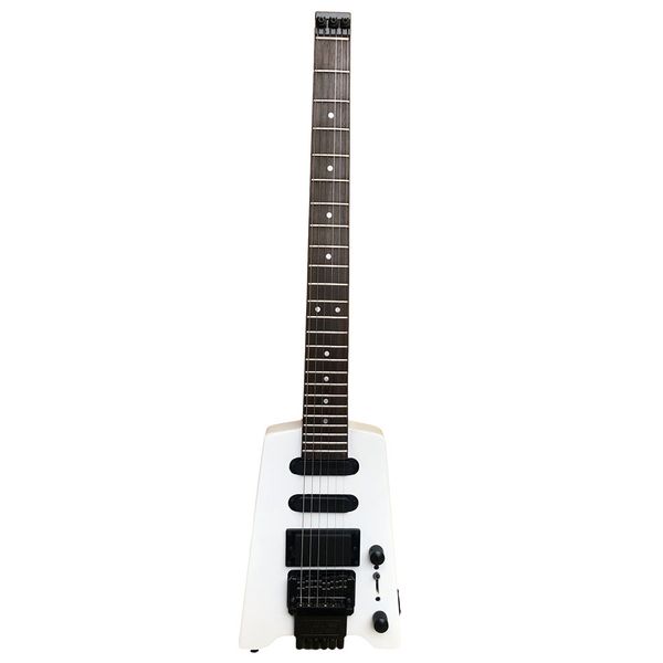 headless 6 strings white electric guitar with floyd rose,rosewood fretboard,24 frets
headless 6 strings white electric guitar with floyd rose,rosewood fretboard,24 frets