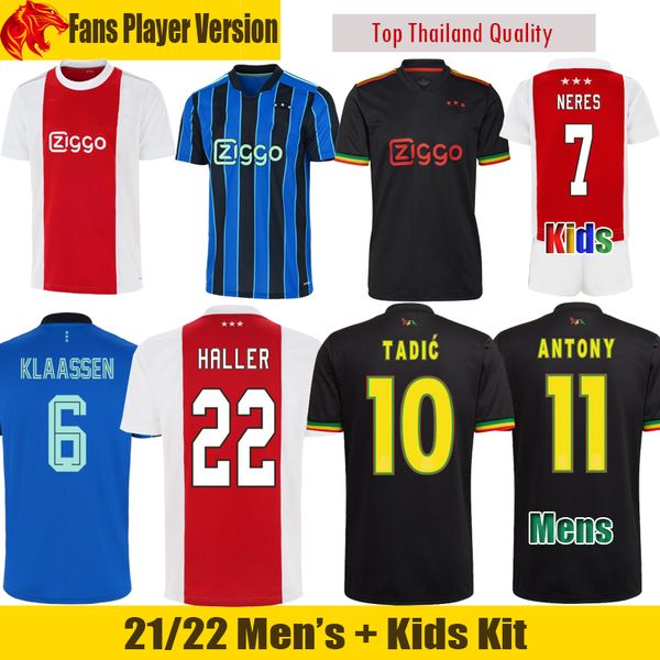 21 22 ajax soccer jerseys tadic klaassen 2021 2022 haller amsterdam camiseta fútbol neres antony fans player version labyad alvarez berghuis, Black;yellow
21 22 ajax soccer jerseys tadic klaassen 2021 2022 haller amsterdam camiseta fútbol neres antony fans player version labyad alvarez berghuis, Black;yellow