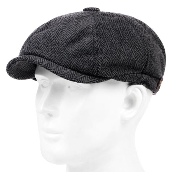 berets fashion wool sboy caps men herringbone flat women coffee british gatsby autumn winter warm woolen hats gorras, Blue;gray
berets fashion wool sboy caps men herringbone flat women coffee british gatsby autumn winter warm woolen hats gorras, Blue;gray