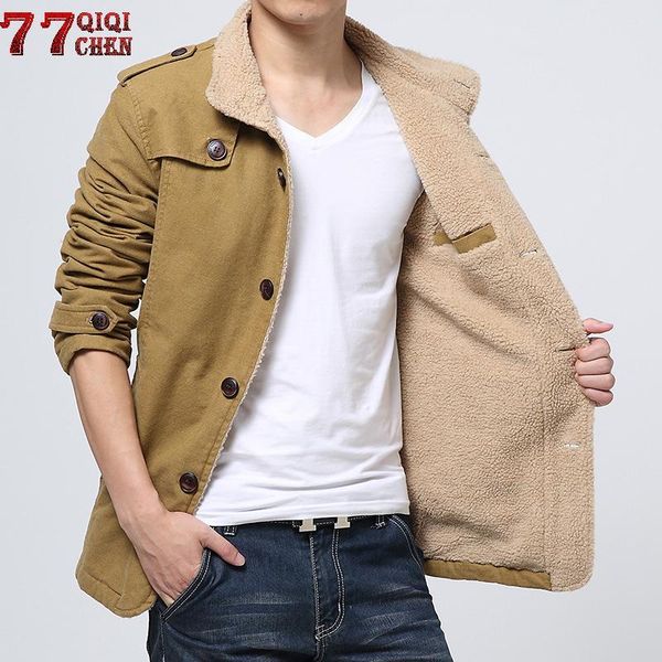 men's jackets qiqichen 2021 winter casual fleece thicken jacket windproof outerwear coat stand collar windbreaker plus size 6xl, Black;brown
men's jackets qiqichen 2021 winter casual fleece thicken jacket windproof outerwear coat stand collar windbreaker plus size 6xl, Black;brown