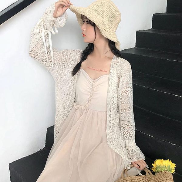 hollow out blouse bikini cover up batwing sleeve women lace kimono cardigan female summer sun protection blusas women's blouses &, White
hollow out blouse bikini cover up batwing sleeve women lace kimono cardigan female summer sun protection blusas women's blouses &, White