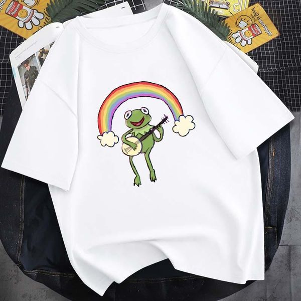 men's t-shirts cute and humorous frog playing guitar printing t-shirt neutral cotton round neck 14-color short-sleeved daily casual top, White;black
men's t-shirts cute and humorous frog playing guitar printing t-shirt neutral cotton round neck 14-color short-sleeved daily casual top, White;black