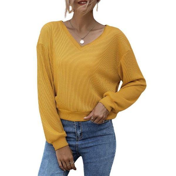 women's t-shirt womens solid v neck long sleeve shirt pullover blouse loose tunic casual, White
women's t-shirt womens solid v neck long sleeve shirt pullover blouse loose tunic casual, White