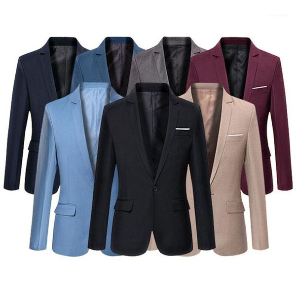men's suits & blazers fashion casual slim fit formal one single button suit blazer cotton blend business coat tuxedo jacket outwear s-, White;black
men's suits & blazers fashion casual slim fit formal one single button suit blazer cotton blend business coat tuxedo jacket outwear s-, White;black