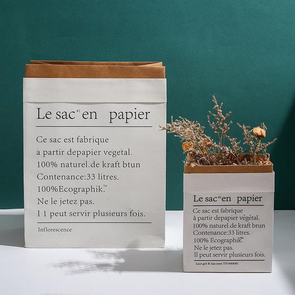 gift wrap 3pcs double layers kraft paper bag flowers bouquet packaging pouch home sundries organizer
gift wrap 3pcs double layers kraft paper bag flowers bouquet packaging pouch home sundries organizer