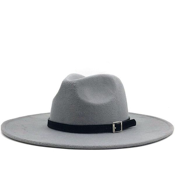 wide brim hats simple hat panama solid felt fedoras for men women artificial wool blend jazz cap, Blue;gray
wide brim hats simple hat panama solid felt fedoras for men women artificial wool blend jazz cap, Blue;gray