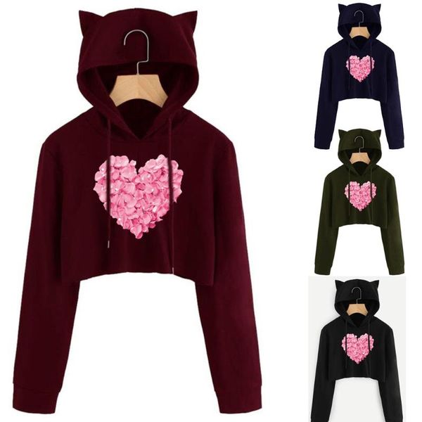 sweatshirts women's fashion solid cat ear long sleeve hoodie autumn full hooded pullover women sudadera blouses & shirts, White
sweatshirts women's fashion solid cat ear long sleeve hoodie autumn full hooded pullover women sudadera blouses & shirts, White