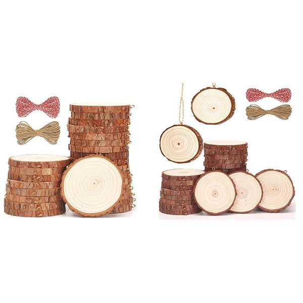 craft tools natural wood slices unfinished christmas ornament for and arts rounds pre-installed with eye screws
craft tools natural wood slices unfinished christmas ornament for and arts rounds pre-installed with eye screws