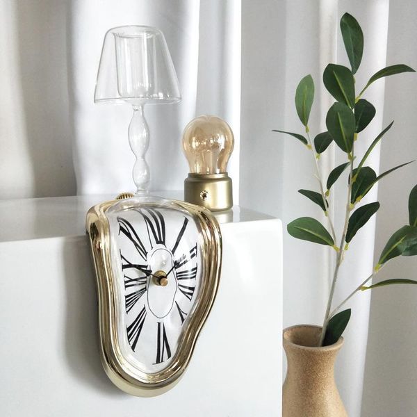 creative explosion models sitting twisted clock personality retro simple living room home household wall melting clocks
creative explosion models sitting twisted clock personality retro simple living room home household wall melting clocks
