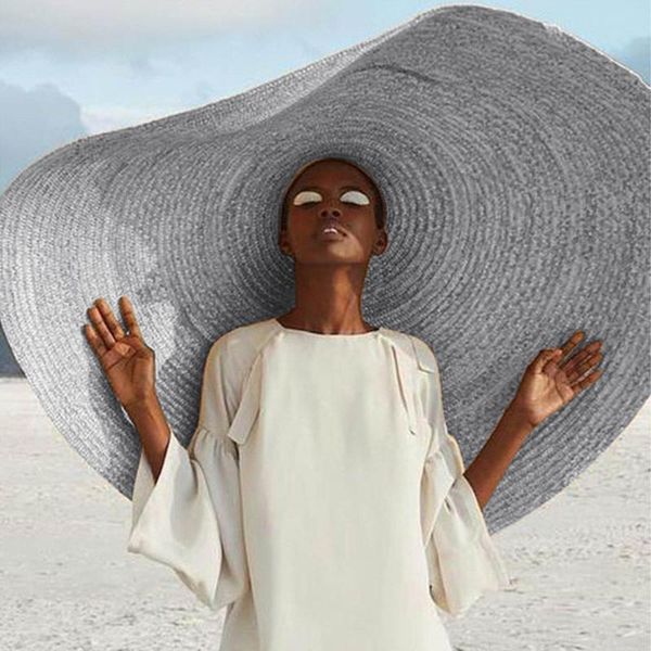 sun hat wide brim oversized beach hats for women fashion large anti-uv protection cap cover foldable shade outdoor, Black;white
sun hat wide brim oversized beach hats for women fashion large anti-uv protection cap cover foldable shade outdoor, Black;white