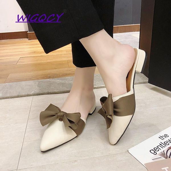 butterfly-knot pointed beige slippers women 2021 summer shoes fashion wild rubber sole casual mueller ladies, Black
butterfly-knot pointed beige slippers women 2021 summer shoes fashion wild rubber sole casual mueller ladies, Black