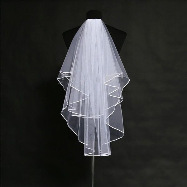 bridal veils two layers pearls beaded bride veil wedding accessories mariage bruiloft slub, Black
bridal veils two layers pearls beaded bride veil wedding accessories mariage bruiloft slub, Black