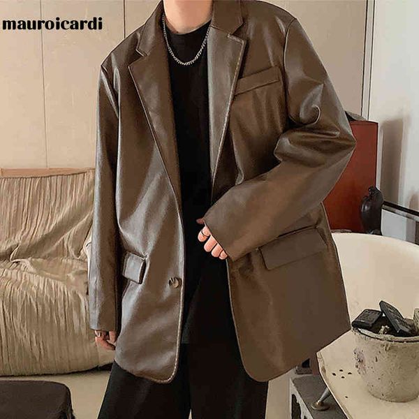 mauroicardi artificial fur men's casual long sve suit, loose, luxurious, korean style, brown, fashionable, suitable for autumn 2021, Black
mauroicardi artificial fur men's casual long sve suit, loose, luxurious, korean style, brown, fashionable, suitable for autumn 2021, Black