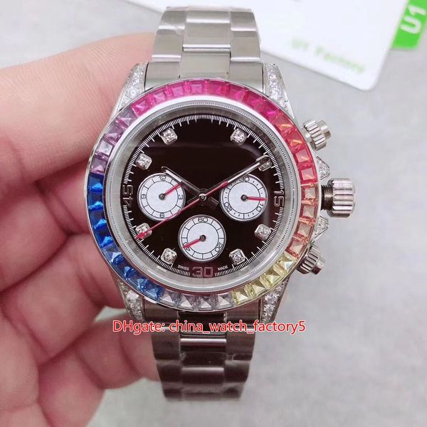u1 factory watches 10 style 40mm cosmograph 116595 116599 full diamond gem bezel mechanical automatic mens watch men's wristwatches, Slivery;brown
u1 factory watches 10 style 40mm cosmograph 116595 116599 full diamond gem bezel mechanical automatic mens watch men's wristwatches, Slivery;brown