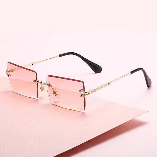 outdoor eyewear 2021 retro sunglasses women brand designer fashion rimless gradient sun glasses shades cutting lens ladies frameless eyeglas
outdoor eyewear 2021 retro sunglasses women brand designer fashion rimless gradient sun glasses shades cutting lens ladies frameless eyeglas