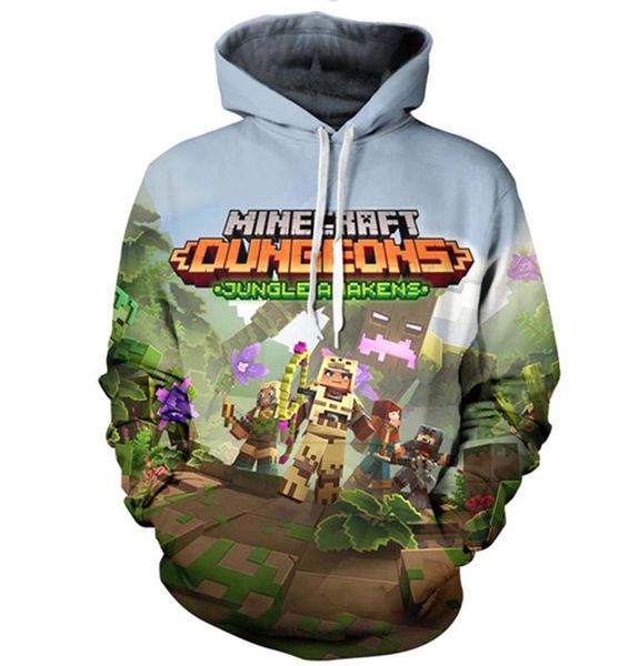 new personality casual anime complex superhero pattern men's hooded sweater long-sleeved sweater loose, comfortable and soft minecraft, White;black
new personality casual anime complex superhero pattern men's hooded sweater long-sleeved sweater loose, comfortable and soft minecraft, White;black
