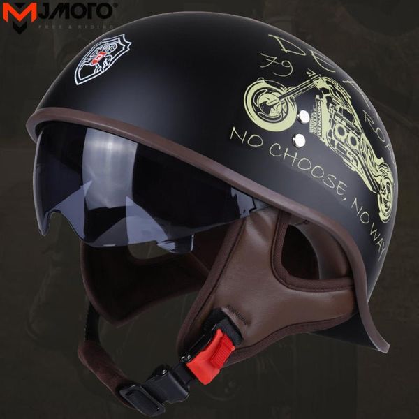 motorcycle helmets abs strong helmet vintage locomotive open face protective antibacterial wicking cycling
motorcycle helmets abs strong helmet vintage locomotive open face protective antibacterial wicking cycling