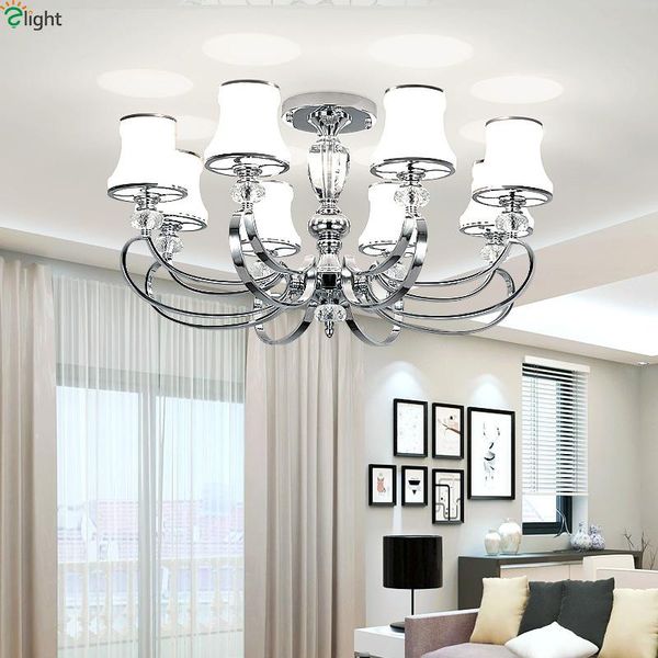 chandeliers modern crystal led lighting chrome metal living room pendant chandelier lights dining hanging lamp fixtures
chandeliers modern crystal led lighting chrome metal living room pendant chandelier lights dining hanging lamp fixtures
