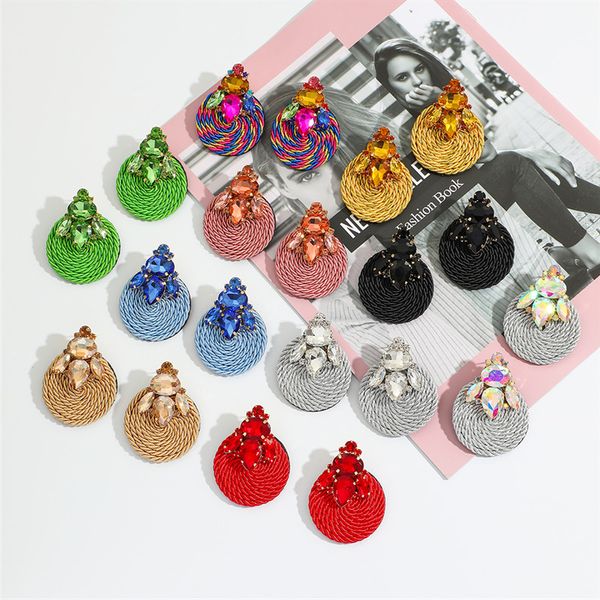 vintage colorful earring for women rhinestone crystal handmade drop earring statement jewelry wholesale accessories, Silver
vintage colorful earring for women rhinestone crystal handmade drop earring statement jewelry wholesale accessories, Silver