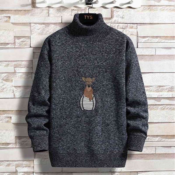 men's sweaters winter sweatshirt, deer high neck quality, thick and warm, 2021, White;black
men's sweaters winter sweatshirt, deer high neck quality, thick and warm, 2021, White;black