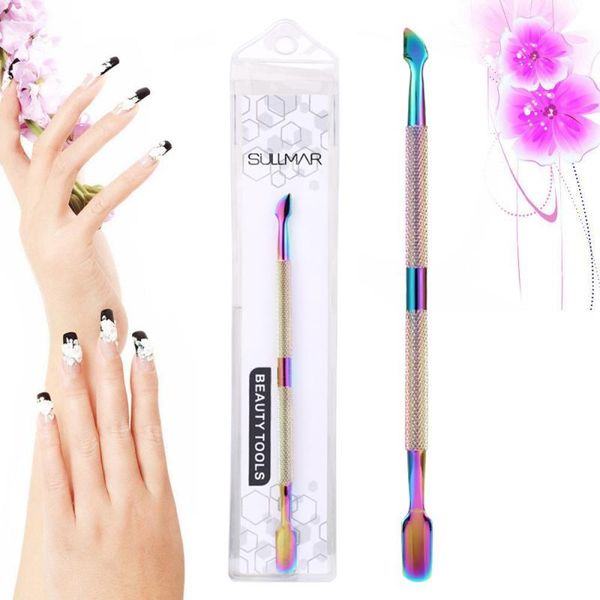 cuticle pushers 1pc double head stainless steel colorful nail pusher manicure care pedicure tool dead skin removal illusory
cuticle pushers 1pc double head stainless steel colorful nail pusher manicure care pedicure tool dead skin removal illusory