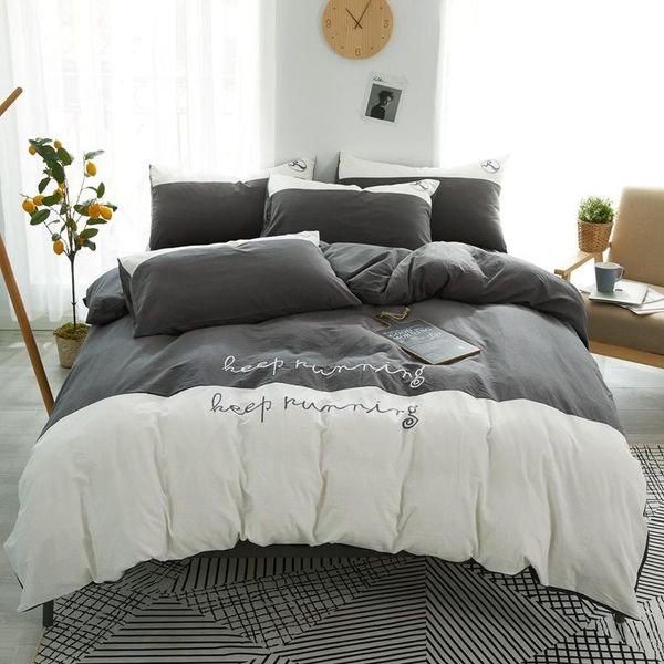 bedding sets michiko home textile modern minimalist quilt cover bed sheet pillowcase pure cotton solid color double four piece set
bedding sets michiko home textile modern minimalist quilt cover bed sheet pillowcase pure cotton solid color double four piece set