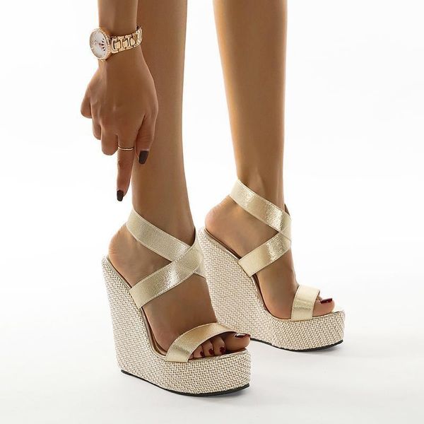 dress shoes super high open-toe wedge sandals cover the heel platform women's fashion summer size 35-42, Black
dress shoes super high open-toe wedge sandals cover the heel platform women's fashion summer size 35-42, Black