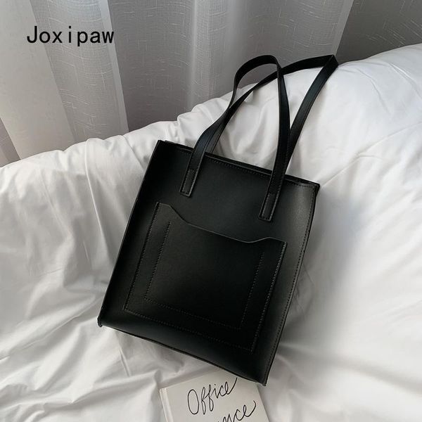 evening bags 2021 simple shoulder bag women pu leather handbag large capacity handle vintage pouch shopping
evening bags 2021 simple shoulder bag women pu leather handbag large capacity handle vintage pouch shopping