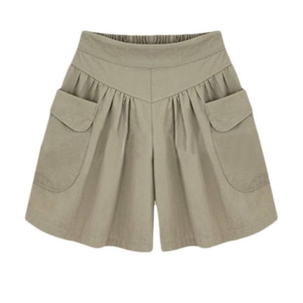 summer fashion women elastic waist loose black shorts all-matched casual double pocket short pants plus size 6xl s913 women's, White;black
summer fashion women elastic waist loose black shorts all-matched casual double pocket short pants plus size 6xl s913 women's, White;black