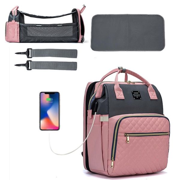 diaper bags premium quality baby infant nappy changing bag portable folding crib backpack with stroller straps for travel outdoor
diaper bags premium quality baby infant nappy changing bag portable folding crib backpack with stroller straps for travel outdoor