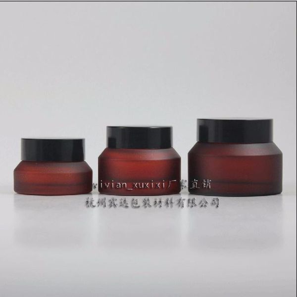storage bottles & jars 15g 30g 50g matte colorful transparent glass cosmetic containers cream jar frosted bottle for packaging
storage bottles & jars 15g 30g 50g matte colorful transparent glass cosmetic containers cream jar frosted bottle for packaging