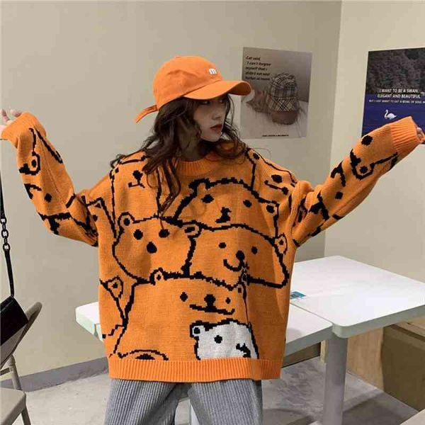 pullovers women soft autumn o-neck womens sweaters chic daily pullover sweet harajuku knitted loose outwear jumper pull, White;black
pullovers women soft autumn o-neck womens sweaters chic daily pullover sweet harajuku knitted loose outwear jumper pull, White;black