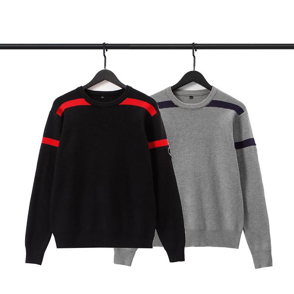 2021 designer men's sweater brand autumn casual pullover men solid color, White;black
2021 designer men's sweater brand autumn casual pullover men solid color, White;black