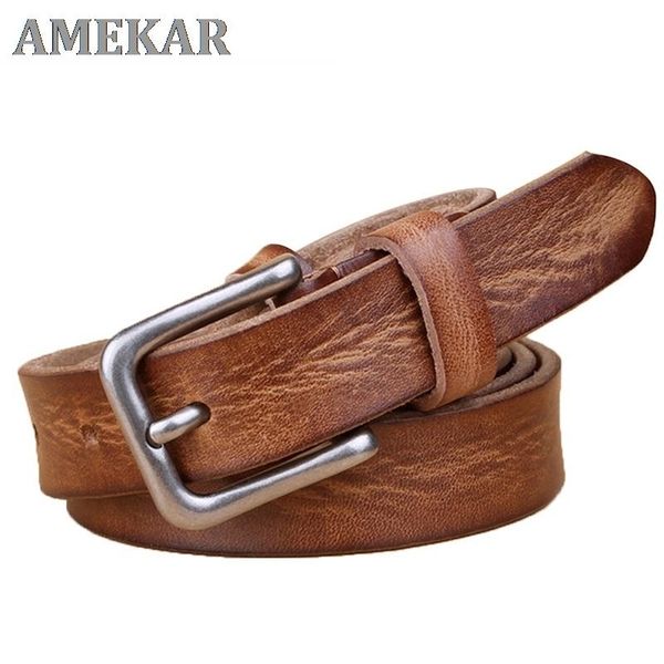 belts thin for women genuine leather belt female metal pin buckle, Black;brown
belts thin for women genuine leather belt female metal pin buckle, Black;brown