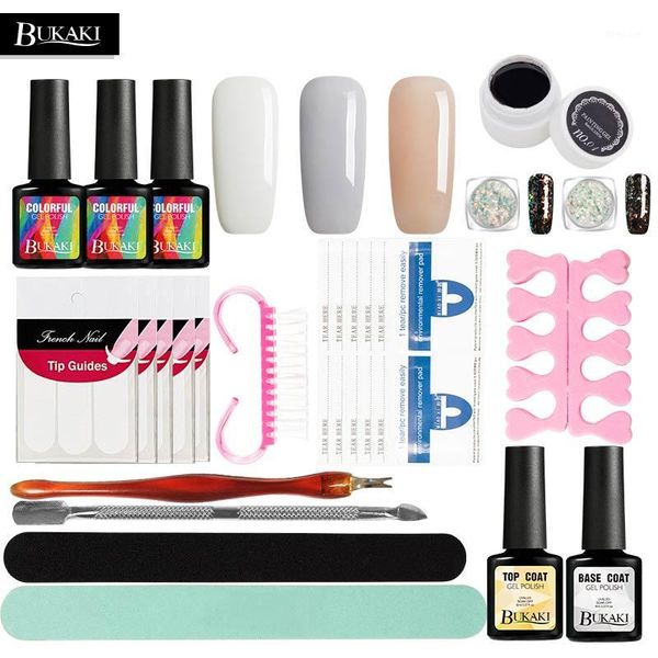 3 color gel nail polish french manicure set 2 chameleon cloud sequins lamp varnish paint glitter tools1
3 color gel nail polish french manicure set 2 chameleon cloud sequins lamp varnish paint glitter tools1