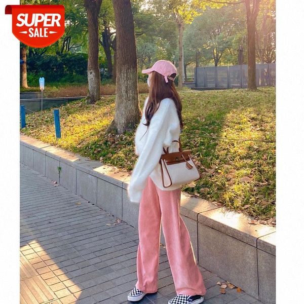 peach pink corduroy wide-leg pants women's waist drape loose and straight casual mopping long were thin #ko8f, Black;white
peach pink corduroy wide-leg pants women's waist drape loose and straight casual mopping long were thin #ko8f, Black;white