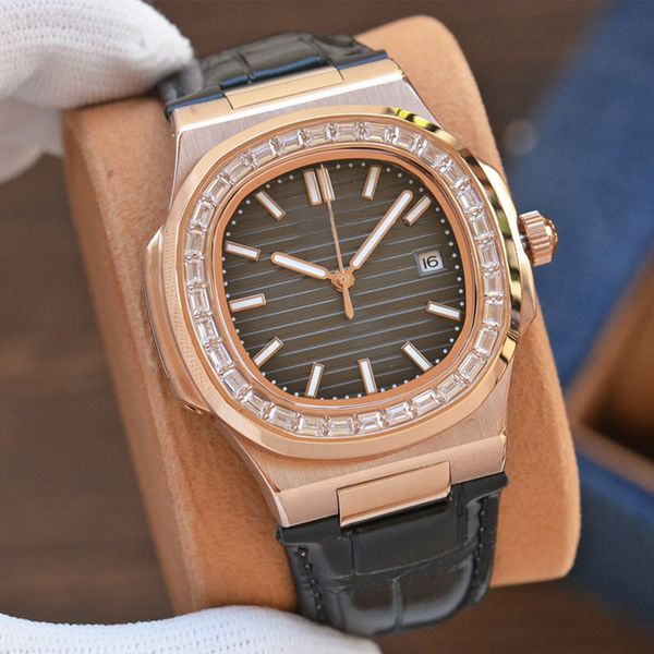 classic mens watches automatic mechanical watch 40mm waterproof business wristwatches montre de luxe gift for men multicolor, Slivery;brown
classic mens watches automatic mechanical watch 40mm waterproof business wristwatches montre de luxe gift for men multicolor, Slivery;brown