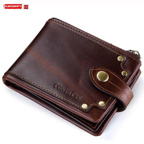 wallets vintage rivet small purse men wallet short tri-fold leather men's card holder, Red;black
wallets vintage rivet small purse men wallet short tri-fold leather men's card holder, Red;black