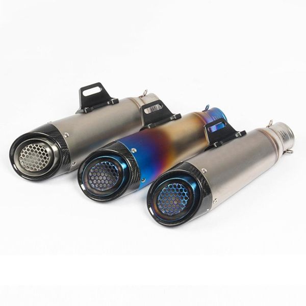 motorcycle exhaust system 51mm universal escape pipe muffler tail for racing bike atv stainless steel carbon fiber end
motorcycle exhaust system 51mm universal escape pipe muffler tail for racing bike atv stainless steel carbon fiber end