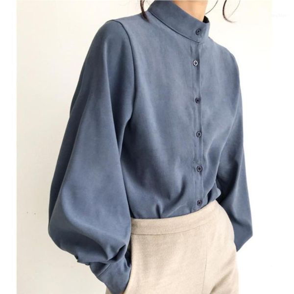 spring lantern sleeve woman black blouses shirts mandarin collar gentle style korean clothing ladies office harajuku women's &, White
spring lantern sleeve woman black blouses shirts mandarin collar gentle style korean clothing ladies office harajuku women's &, White