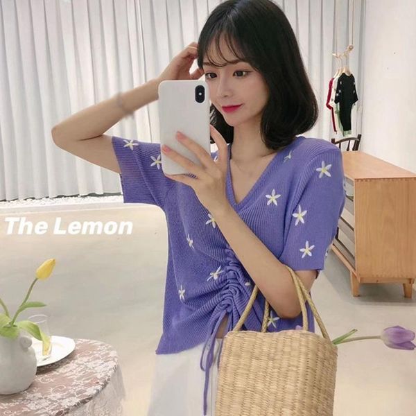 bottoming slim v-neck t-shirt women's summer short sleeve ice silk fashion casual temperament all match size, White
bottoming slim v-neck t-shirt women's summer short sleeve ice silk fashion casual temperament all match size, White