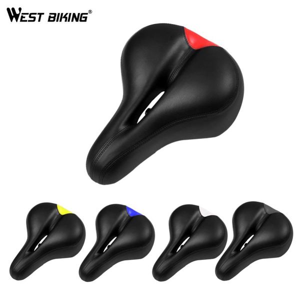 bike saddles west biking soft bicycle saddle comfortable thicken wide hollow cycling mountain road mtb accessories
bike saddles west biking soft bicycle saddle comfortable thicken wide hollow cycling mountain road mtb accessories