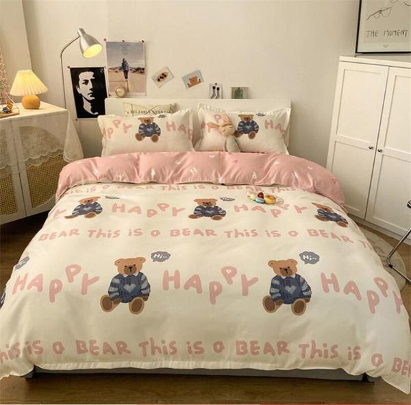 bedding sets set home textile cyan pink bear duvet cover pillowcase bed linen sheet kids adults quilt covers king twin full
bedding sets set home textile cyan pink bear duvet cover pillowcase bed linen sheet kids adults quilt covers king twin full