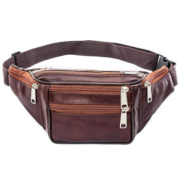 backpack fashion men genuine leather waist bag multi-pocket and multiple zipper belt adjustable fanny pack shopping phone bags
backpack fashion men genuine leather waist bag multi-pocket and multiple zipper belt adjustable fanny pack shopping phone bags