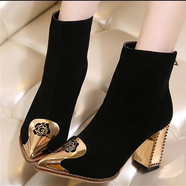 dress shoes tall boots for woman fall high ankle pumps winter women's black chunky korean fashion heels f0vz
dress shoes tall boots for woman fall high ankle pumps winter women's black chunky korean fashion heels f0vz