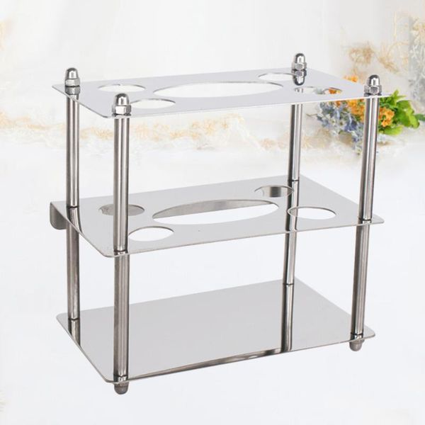 toothbrush holders stainless steel rack lattice holder shelf for bathroom (square pattern)
toothbrush holders stainless steel rack lattice holder shelf for bathroom (square pattern)