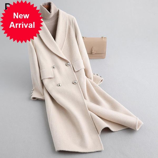 women's wool & blends women coat jacket winter warm female fashion outwear a39507, Black
women's wool & blends women coat jacket winter warm female fashion outwear a39507, Black