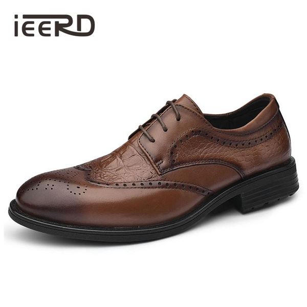 fashion cow leather oxfords men dress shoes business genuine lace-up formal crocodile pattern footwear, Black
fashion cow leather oxfords men dress shoes business genuine lace-up formal crocodile pattern footwear, Black